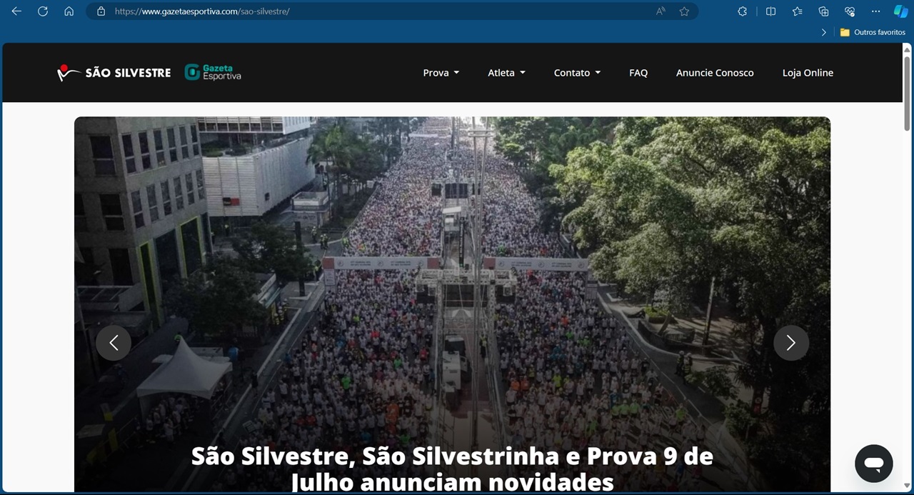 Portal da Corrida de São Silvestre 