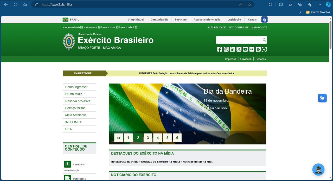 Portal do Exército Brasileiro 