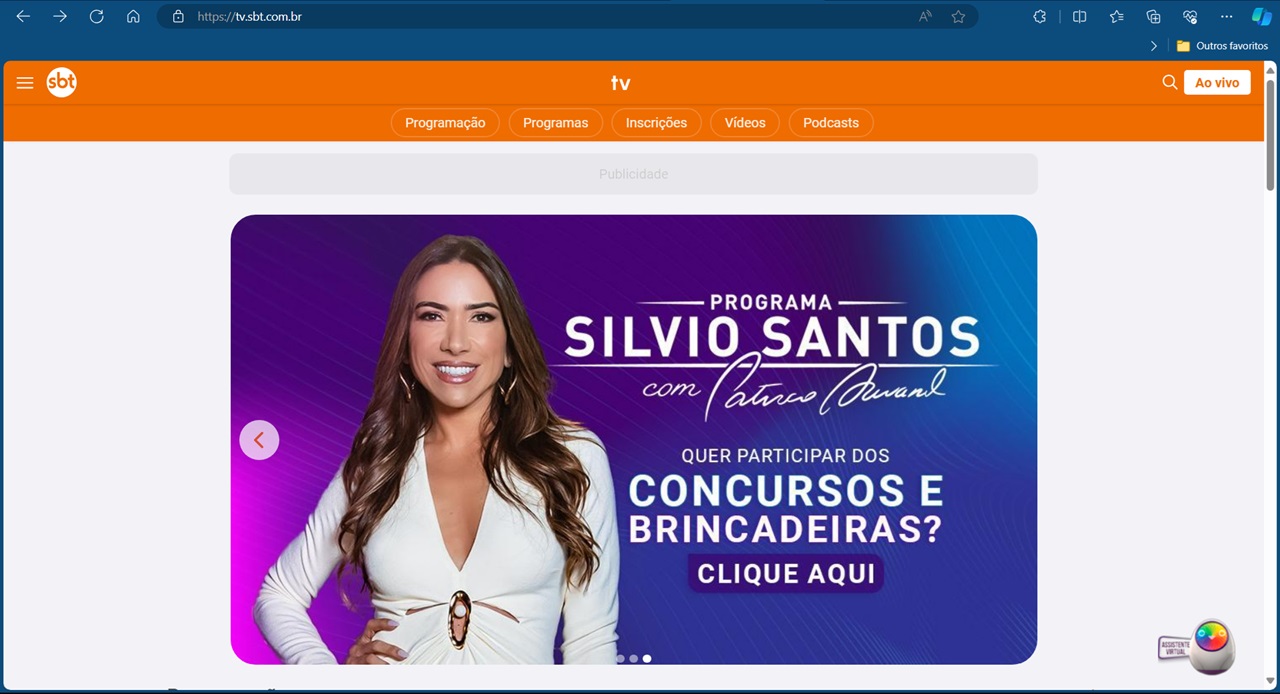 Portal do SBT 