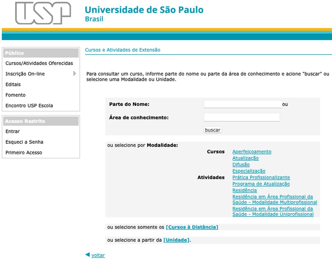 cursos gratuitos 100% online da USP