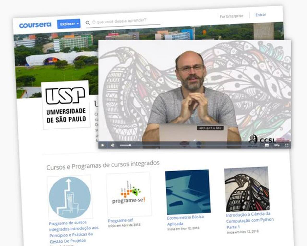 cursos gratuitos 100% online da USP