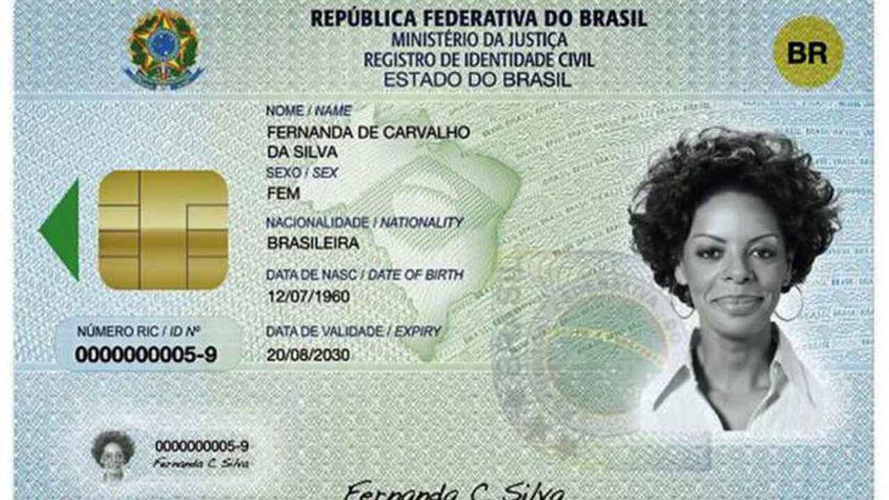 tirar nova identidade nacional