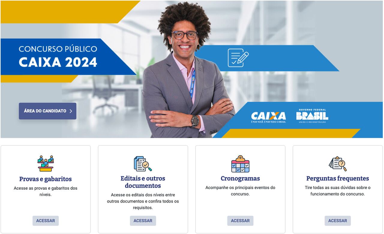 inscrição Concurso Caixa 2025